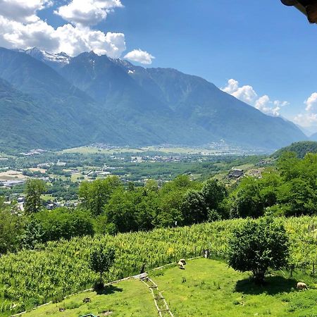Agriturismo Cavria Castione Andevenno Exteriör bild